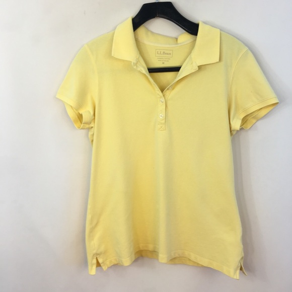 L.L. Bean Tops - LL Bean Top Slightly Fitted Polo Shirt